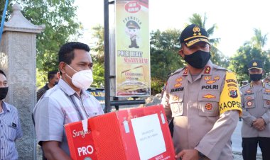 Kapolda-NTT-Kunjungi-Polres-Kupang,Cek-Kesiapan-Pelaksanaan-New-Normal