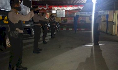Patroli-Samapta-Polres-Kupang-Sosialisasikan-Adaptasi-Kebiasaan-Baru