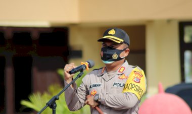 Apel-Perdana-Tahun--2021-Kapolres-Kupang-Tingkatkan-Sinergitas-dan-Solat