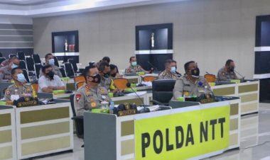 Tekan-Penyebaran-COVID-19,-Polda-NTT,-sebar--42.850-Masker