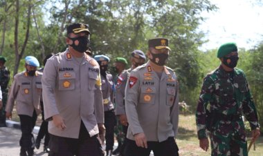 Kapolres-Kupang-Dampingi-Kapolda-NTT-Silaturahmi-Ke-Brigif-21-Komodo