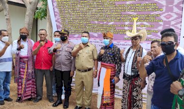 Kapolsek-Kupang-Tengah-Ajak-Para-Peserta-Pilkades-Jaga-Kamtibmas
