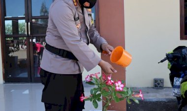 AKBP-Aldinan...Usai-Gelar-Pasukan-Rawat-Bunga-Dulu-...