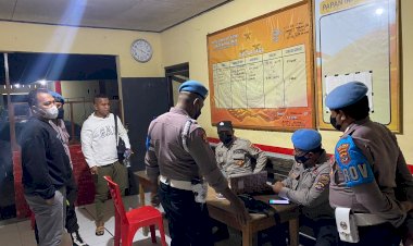 Cek-Kesiapan-Anggota-Piket-Propam-Polres-Kupang-Sidak-Dini-Hari