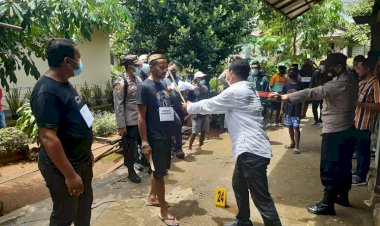 Peragakan-35-Adegan-Polisi-Polres-Kupang-Kawal-Ketat-Pelaku