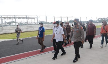 Jelang-Race-MotoGP,-Kompolnas-RI-Cek-Kesiapan-Pengamanan-Sirkuit-Mandalika