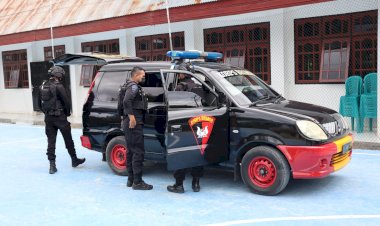 Amankan-Ibadah-Paskah,-Polres-Kupang-Sterilisasi-Gereja-di-Kabupaten-Kupang