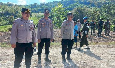 Polres-Kupang-Amankan-Kunjungan-kerja-Kepala-Staf-Angkatan-Darat---KASAD