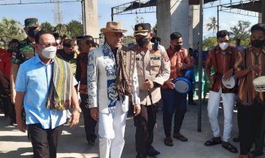Kapolres-Kupang--Hadiri-Halal-Bihalal-Akbar-Bersama-Gubernur-NTT