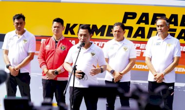 Gelar-Parade-Kemenangan-Atlet-Sea-Games,-Kapolri-Fokus-Kembangkan-Olahraga-Sepeda-Indonesia