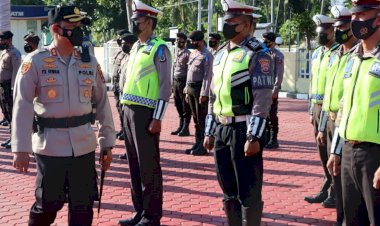 Satuan-Lalu-Lintas-Polres-Kupang,-Gelar-Sosialisasi-Keselamatan-Berlalu-lintas