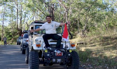 Kapolres-Kupang-Rela-Mobilnya-Rusak-Demi-Menjangkau-Personil--Yang-Bertugas-di-Pedalaman