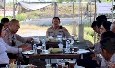Coffee-Morning-,-Tradisi-Kapolres-Kupang-bersama-PJU-Polres-Kupang-Anev-Tugas-Mingguan