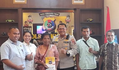 Kapolres-Kupang-bertemu-Keluarga-Korban-Kematian-Elkana-Konis-,-Pastikan-Penyidikan-dilanjutkan
