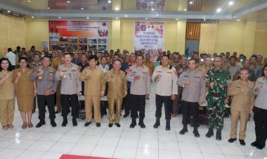 Kapolres-Kupang-Dampingi-Kapolda-NTT,-Kunjungan-Kerja--ke-Pemkab-Kupang.