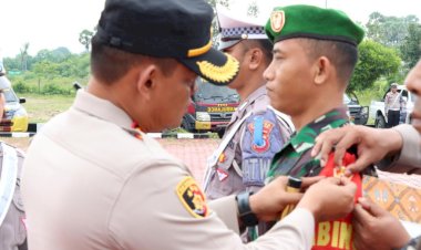Pimpin-Apel-Gelar-Pasukan-Operasi-Keselamatan-Turangga-2023,-Kapolres-:-Lalu-Lintas-Urat-Nadi-Kehidupan