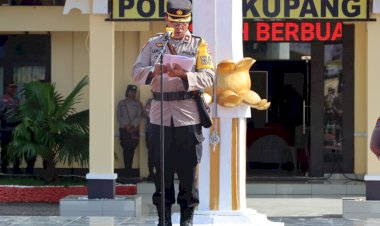 Pimpin-Apel-Gelar-Pasukan-Operasi-Ketupat-Turangga-2023,-Wakapolres-Kupang-Beberkan-Kepuasan-Publik