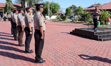 25-Personil-Polres-Kupang-Naik-Pangkat,-Kapolres:-Kenaikan-Pangkat-Harus-Dipertanggungjawabkan