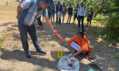 Polres-Kupang-Gelar-Rekonstruksi-Pembuangan-Bayi,-Tersangka-Peragakan-18-Adegan
