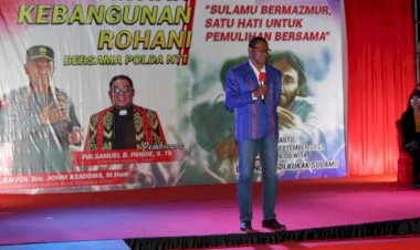 Buka-KKR-di-Sulamu,-Kapolda-NTT-Lengkapi-Kebutuhan-Rohani-Masyarakat
