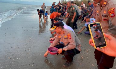 Road-To-Hari-Konservasi-Alam-Nasional,--HUT-TNI-dan-HMN,-Dirjen-KSDAE-Lepas--540-Tukik