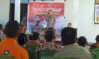 Gelar-Jumat-Curhat-Diakhir-Tahun-Kapolres-Kupang-Bawa-Pesan-Pemilu-Damai