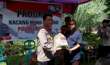 Satuan-Binmas-Polres-Kupang-Lounching-Program-Kacang-Hijau-Elnino-Polres-Kupang