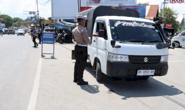 Gelaran-Operasi-Keselamatan-Hari-Pertama--Polres-Kupang-Berhasil-Jaring-Puluhan-Pelanggar