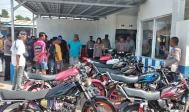 Sembilan-Unit-RX-King-Berknalpot-Brong,-Terjaring-Dihari-Terakhir-Operasi-Keselamatan-Turangga-2024