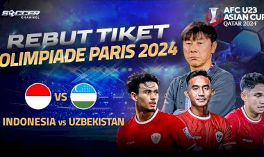 Laga-Perebutan-Debut-Olimpiade--Indonesia-U-23-Vs-Uzbekistan-U-23