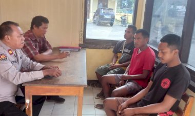 Polsek-Takari-Mediasi-Dua-Sopir-Pick-Up-Yang-Berselisih-Paham-Terkait-Tarif-Penumpang
