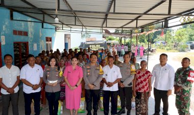 Warga-Tiga-Desa-di-Kabupaten-Kupang-Dapat-Bantuan-Sosial-dan-Air-Bersih-dari-Polres-Kupang