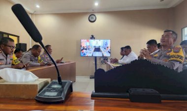 Polres-Kupang-Gelar-Analisa-dan-Evaluasi-Gangguan-Kamtibmas-serta-Cooling-System-Secara-Daring