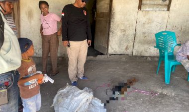 Polres-Kupang-Temukan-Barang-Bukti-Senapan-Angin-Terkait-Kasus-Penganiayaan-di-Desa-Raknamo