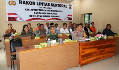 Polres-Kupang-Gelar-Rakor-dan-Latihan-Pra-Operasi-Lilin-Turangga-2024,-Pastikan-Kesiapan-Pengamanan-Nataru