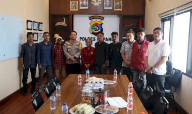 Kapolres-Kupang-Terima-Audiensi-Mahasiswa-Stikum-Prof.-Dr.-Usfunan,-Bahas-Perkembangan-Kasus-Penganiayaan