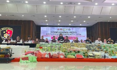 Bareskrim-Polri-Ungkap-6.681-Kasus-Narkoba-dalam-Dua-Bulan,-9.586-Tersangka-Ditangkap