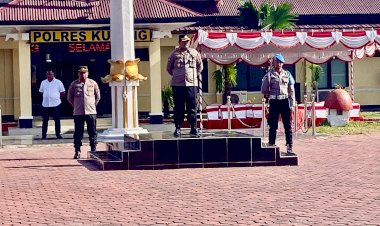 Pimpin-Apel-Perdana,-Wakapolres-Kupang-Ajak-Anggota-Jadikan-Kantor-Sebagai-Rumah-Kedua