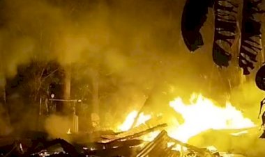 Satu-Unit-Rumah-Terbakar,-Lansia-77-Tahun-Jadi-Korban