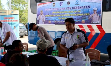 Satlantas-Polres-Kupang-Gelar-Ramp-Check-dan-Pemeriksaan-Kesehatan-Pengemudi-serta-Penumpang