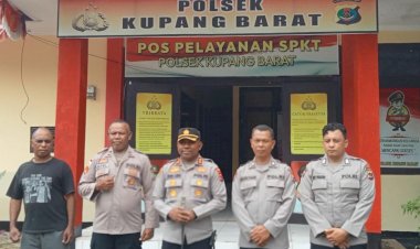Kapolres-Kupang-AKBP-Rudy-Junus-Jacob-Ledo,-S.I.K.,-S.H-Lakukan-Kunjungan-Kerja-Perdana-ke-Polsek-Kupang-Barat