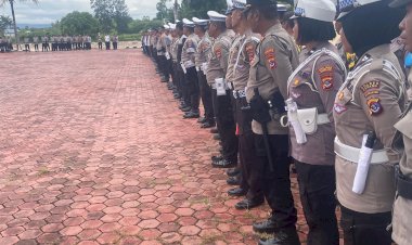 261-Personel-Polres-Kupang-Siap-Kawal-Kunker-Wapres-Gibran-di-Kabupaten-Kupang