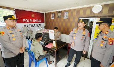 Polsek-Samarinda-Kota,-Kapolri-Tekankan-Berantas-Premanisme-Optimalkan-Pelayanan