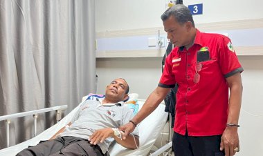 Polres-Kupang-Tunjukkan-Kepedulian,-Personel-Sakit-Dapat-Kunjungan-dan-Pemantauan-Kesehatan