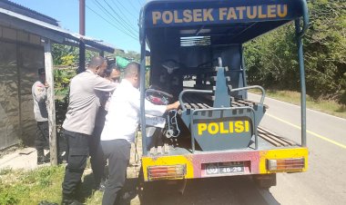 Polsek-Fatuleu-Amankan-Motor-Ditinggal-Pemilik-di-Jalan-Timor-Raya-dan-Serahkan-Kembali-dengan-Aman