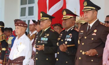 Kawal-Ketat-Kamtibmas-Pasca-Upacara-HUT-RI-ke-80,-Polres-Kupang-Libatkan-Polsek-Jajaran