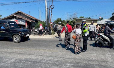 Cegah-Macet-dan-Kecelakaan,-Sat-Lantas-Polres-Kupang-Atur-Lalu-Lintas-di-15-Titik-Rawan-tiap-pagi