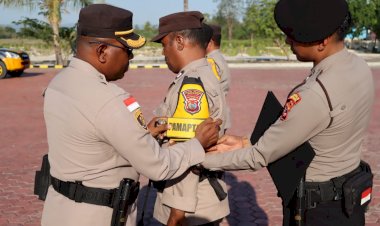Polres-Kupang-Launching-Jabatan-Pamapta,-Nomenklatur-Baru-Pengganti-Kepala-Unit-SPKT