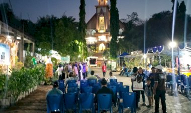 Polres-Kupang-Amankan-Kegiatan-Peringatan-Hari-Pangan-Sedunia-di-Paroki-St.-Simon-Petrus-Tarus