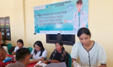 Polres-Kupang-Gelar-Pemeriksaan-Kesehatan-Personel,-Kapolres-dan-Wakapolres-Tinjau-Langsung-Kegiatan